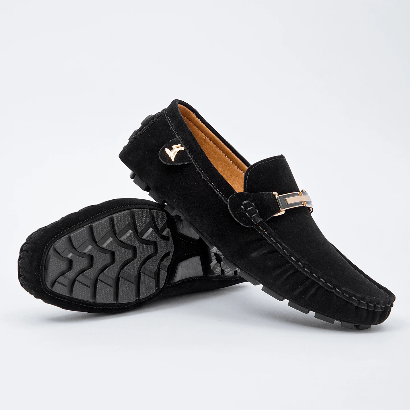 Plus Size 50 Suede Leather Shoes Men Loafers Comfortable Unisex Casual Shoes Men Driving Shoes Moccasins Men Flats Footwear