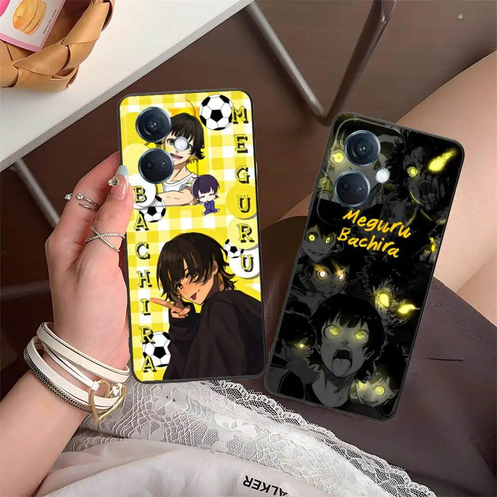 

Blue Lock Bachira Meguru Phone Case for OPPO Find X9 X8 X7 X6 X5 X3 X2 Plus s Pro Ultra Lite Soft TPU Shockproof Cover