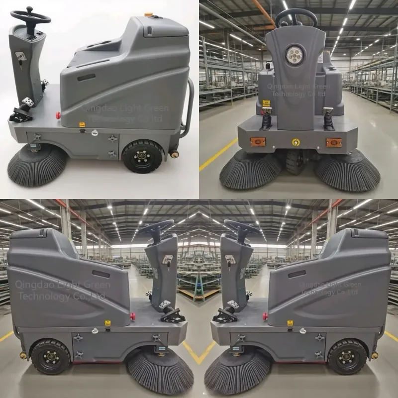 

[2026] Hot Sale Electric Ride on Floor Sweeper Commercial Industrial Floor Sweeper Durable Driving Type Electric Sweeper