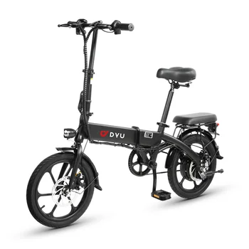 Image Mini DYU 250w A1F 36v Electric Bike Adult Bicycle 16 Inch City Ebike Folding Power Road City Battery E-Bike Electric Bicycle