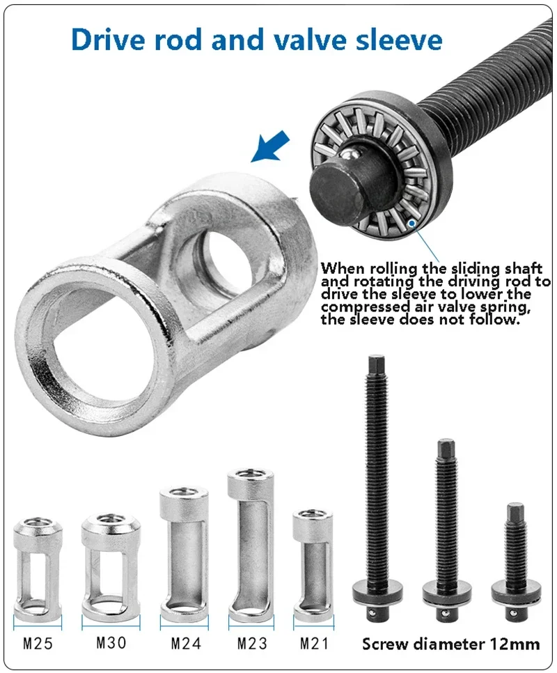 Valve Spring Compressor Stem Oil Seal Replacement Removal Tool Is Suitable For Most Cars