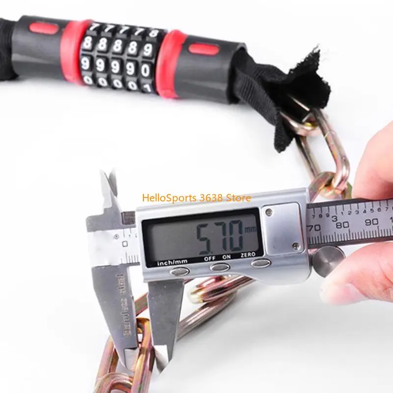 

A52F Мотоциклетный велосипедный блокировка комбинации блокировки с портативным мотоциклетным мотоциклетным кабелем для