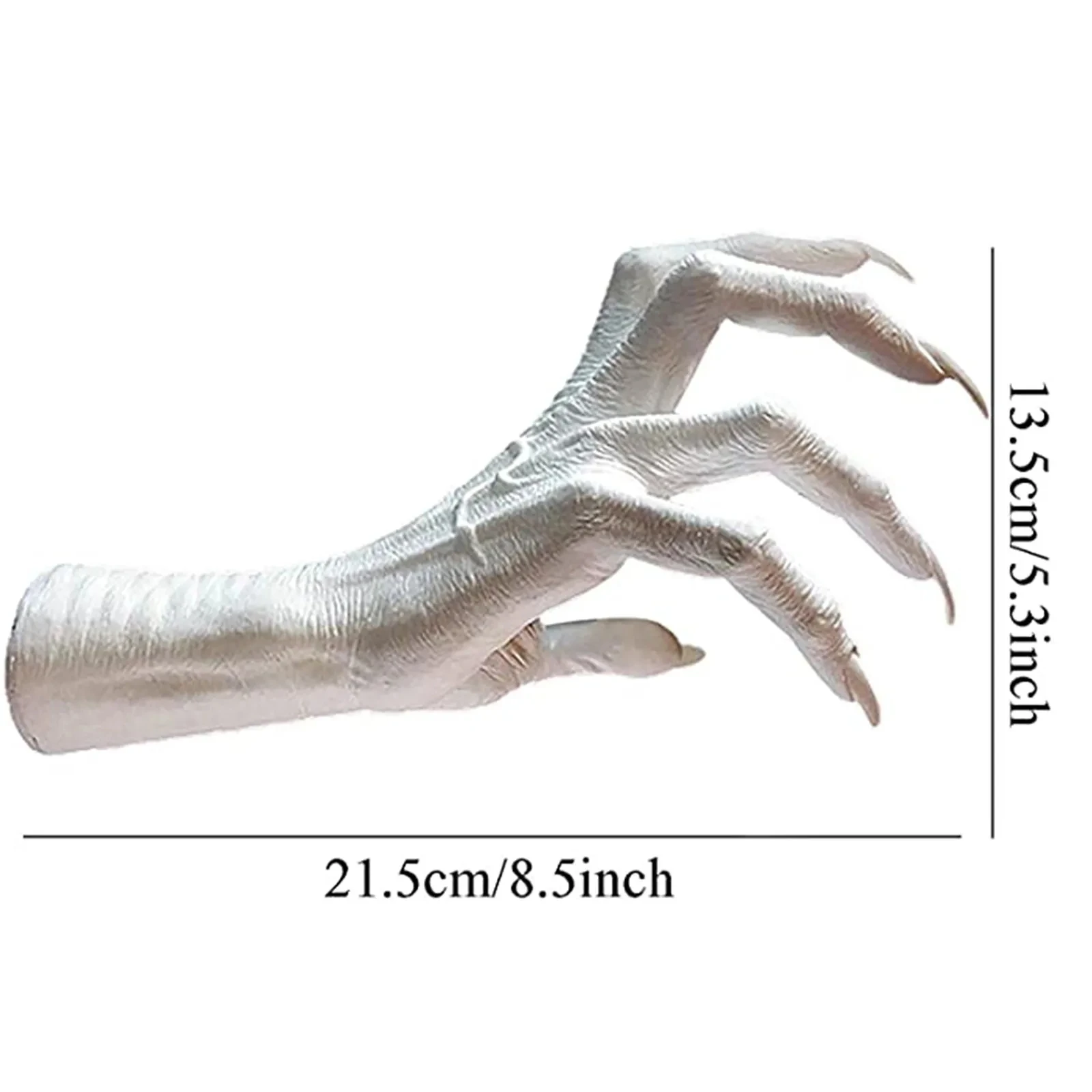 Witch\'S Hand  Witch Decor Witch Hand Wall Decor Wall Hanging Statues Creative Wall Decor Resin Aesthetic Art Sculpture