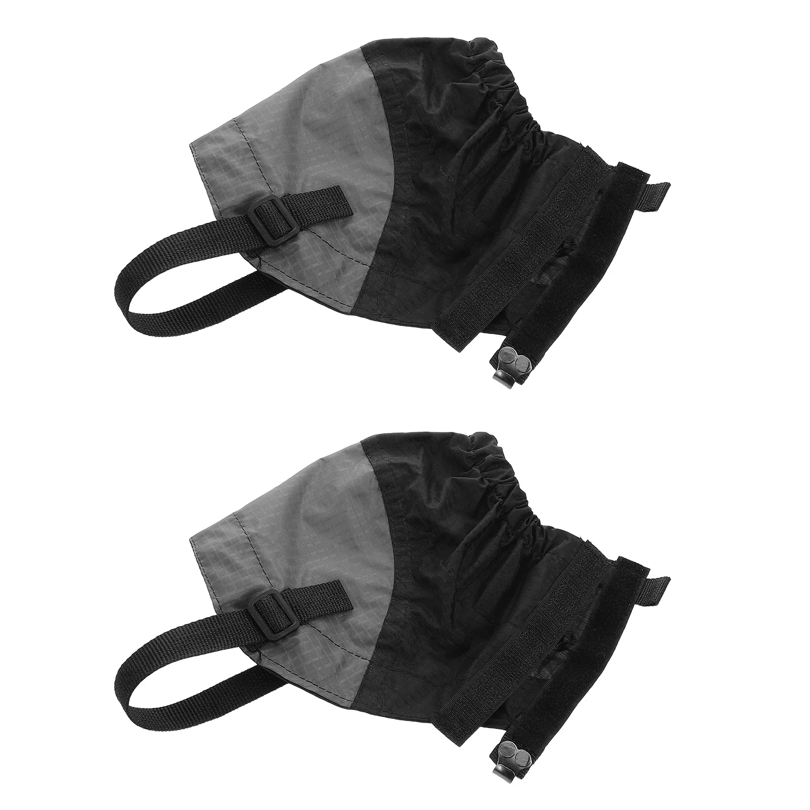 1 par de cubiertas de zapatos a prueba de arena para exteriores, polainas transpirables para senderismo, cubiertas de protección para pies para hombres y mujeres