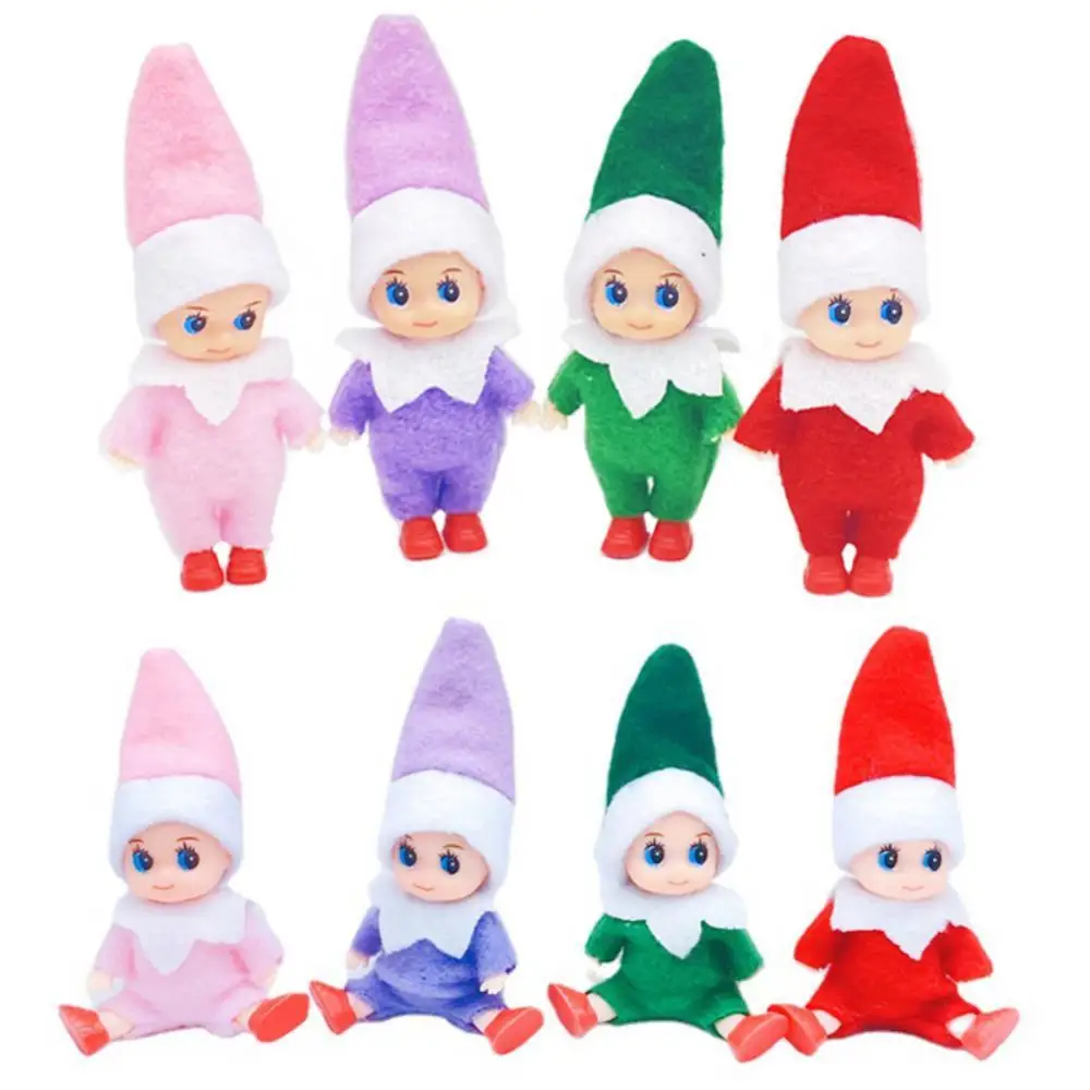 2023 Happy New Year Pedents Kids Gifts Favor Household Lovely Christmas Elf Baby Doll Oranments Merry Christmas Decor For Home