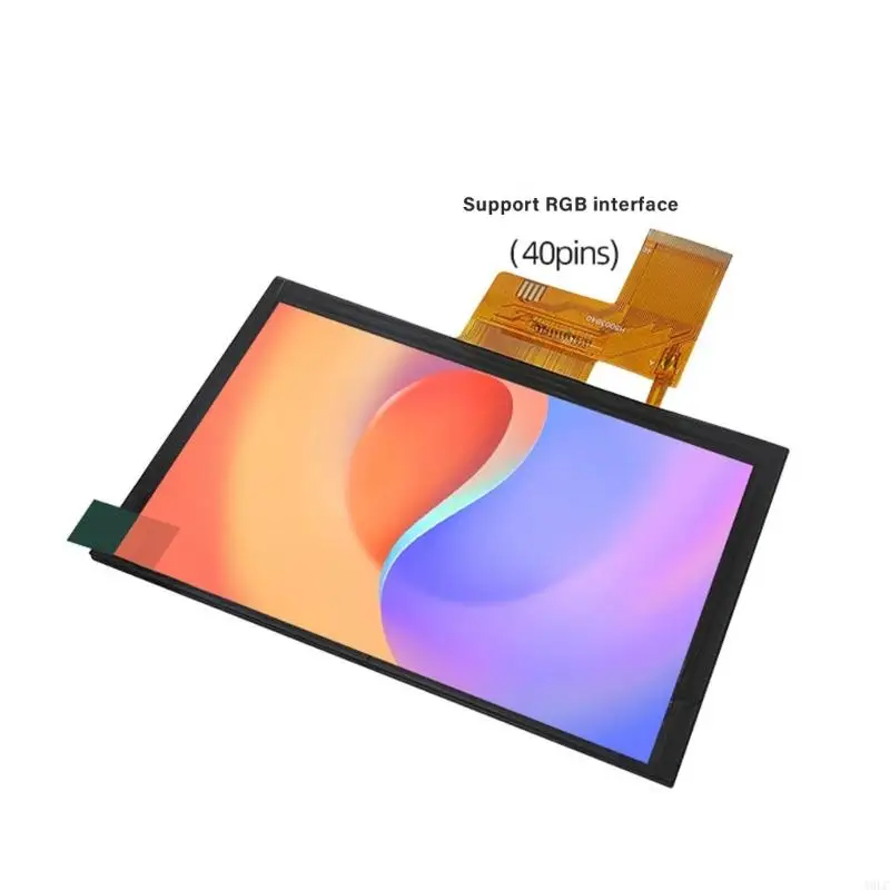 

5Inch TFTs LCD Screen Module 800x480 Resolution RGBs Interfaces for Industrial Equipment and Smartests Home Devices