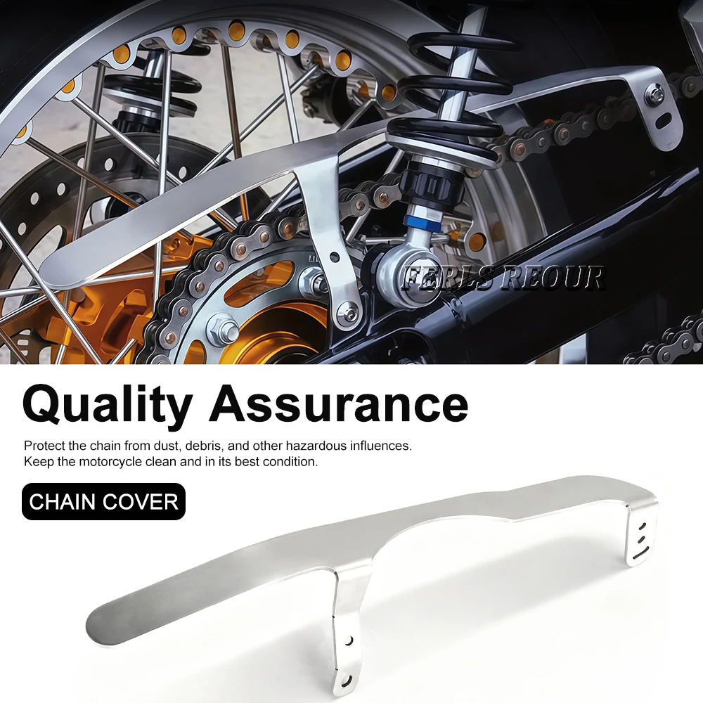 For Bonneville T100 T120 Thruxton RS Motorcycle Accessories Chain Guard Protctor Cover For Speed Twin Scrambler 900 1200
