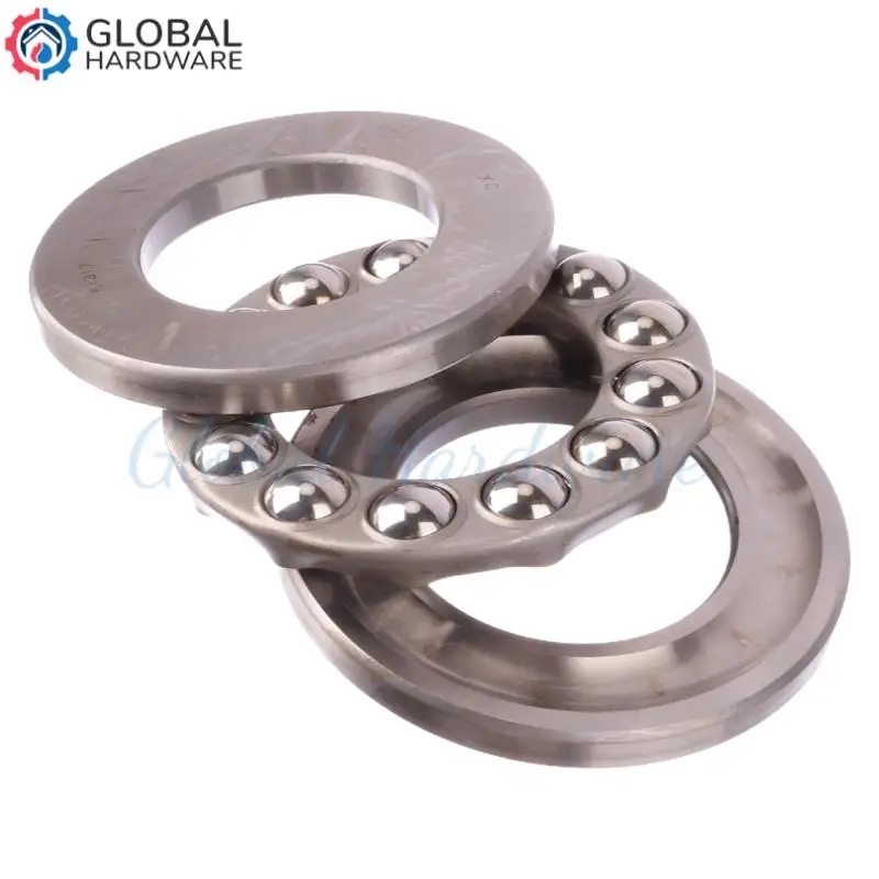 Plain Bearing 51317 for Industrial Machinery Fits Packaging Food Chemical Machines Withstands Heavy Axial Loads During Operation