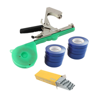 ALLSOME Tying Machine +10 Rolls Tape Set Plant Garden Plant Tapetool Tapener for Vegetable Grape Tomato Cucumber Pepper Flower