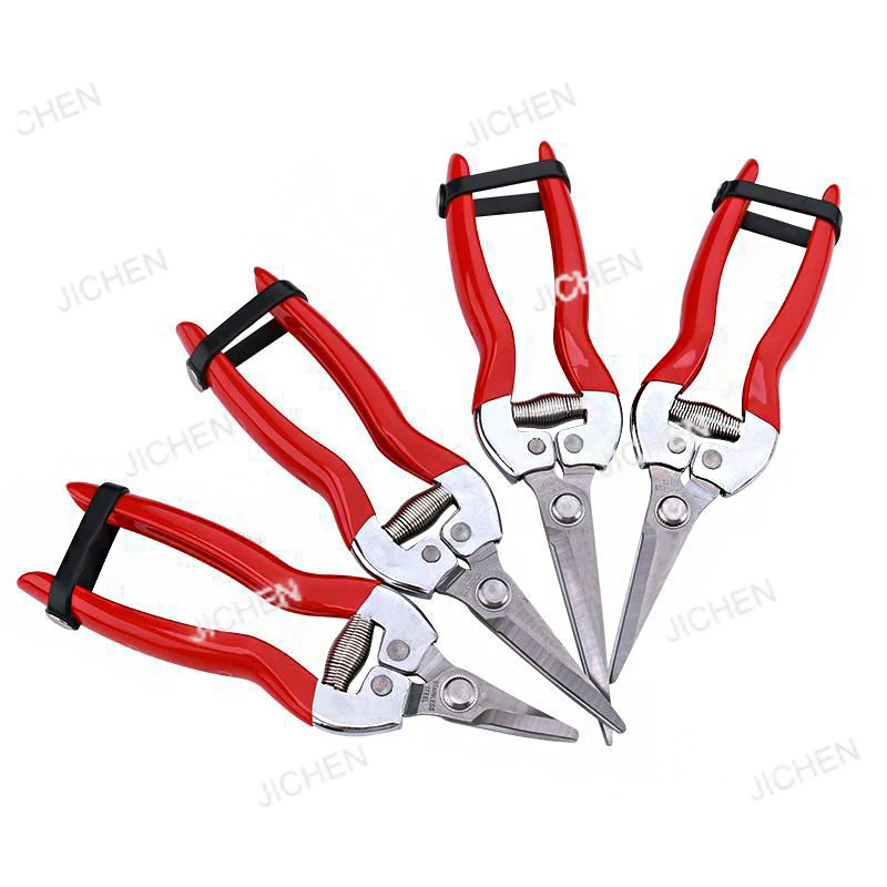 Лезвие из нержавеющей стали, ручные инструменты, садовые ножницы для обрезки фруктов, садовые ножницы