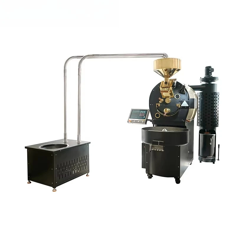 Full Automatic 15kg Industrial Coffee Roaster Machine with Smart Temperature Control for Bakery Plant Use
