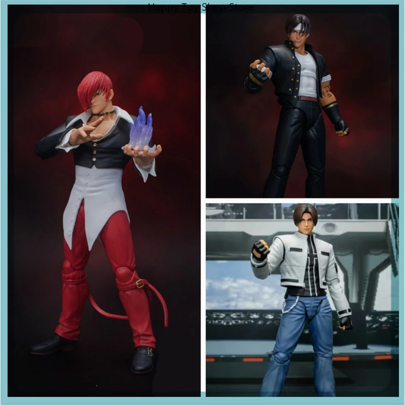 

19 см Kof Mai Kyo Kusanagi Iori Yagami множественные аксессуары игровая фигурка модель статуя коллекция украшение для рабочего стола орнамент игрушки