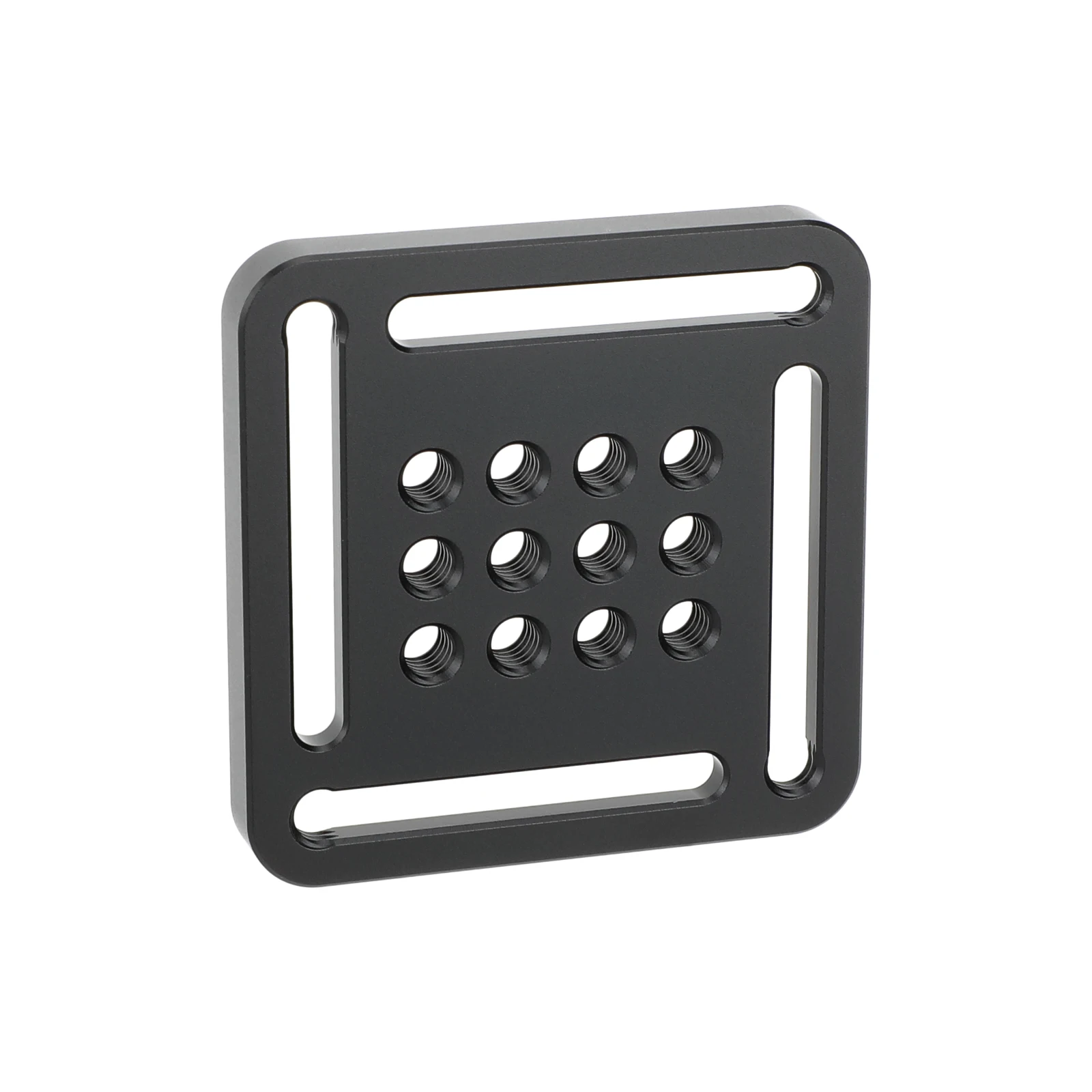 

65x65mm Cheese Plate with 1/4" Threads & Captive Screw, for Camera Cage Rig Shoulder Rig