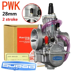 Carburateur de course pour moto, scooter, vélo de course, grande puissance, ElliHIN, SODCO, PWK 28mm, PWK28