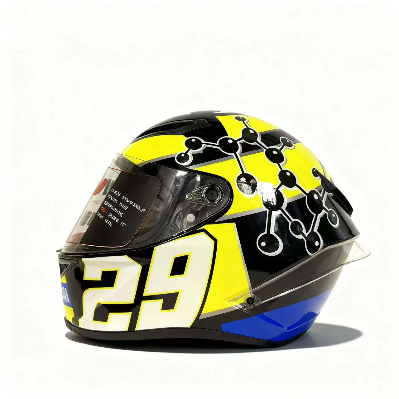 

MRC Full Face Racing Helmets Winter Warm Visor Motorcycle Helmet Ventilation Design Streamline Design Motorbike Sports Helmet