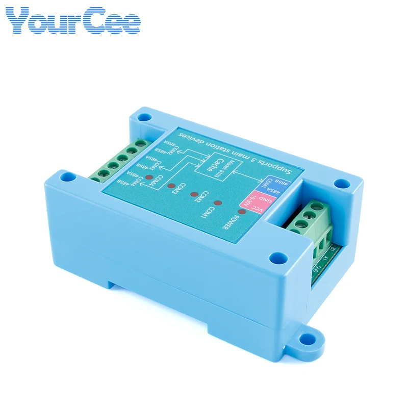 Processeur de Conversion d'interface de données RS485, trois maîtres, un esclave, Module de Communication Modbus-RTU, Protection ESD, qualité industrielle