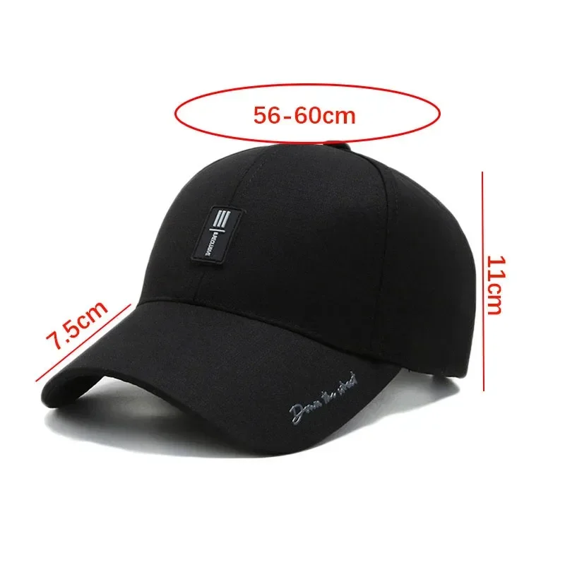 Luxury Brand For Men Fashion Letter Baseball Cap Women Winter Sports Cotton Golf Trucker Hat Adjustable