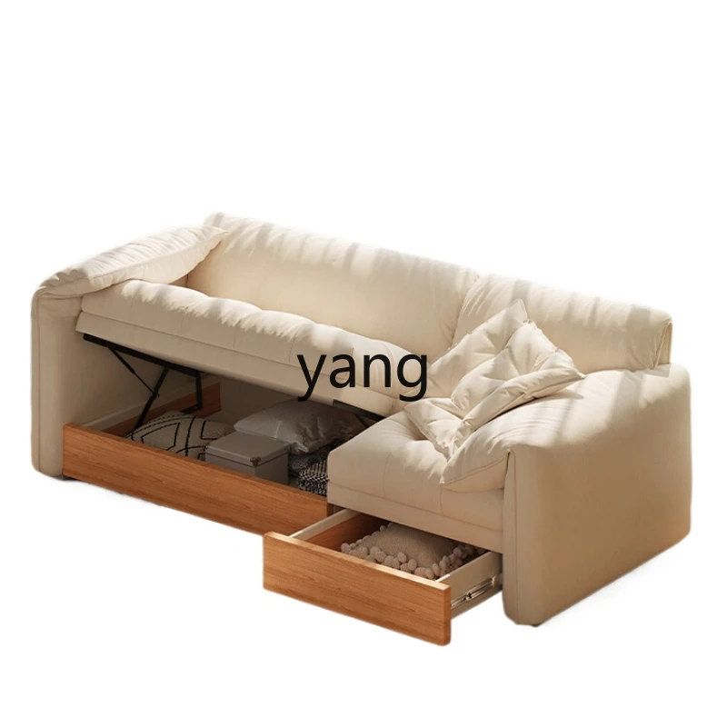 

Cx Log High Box Storage Living Room Sofa Cream Style Tatami Floor Deck