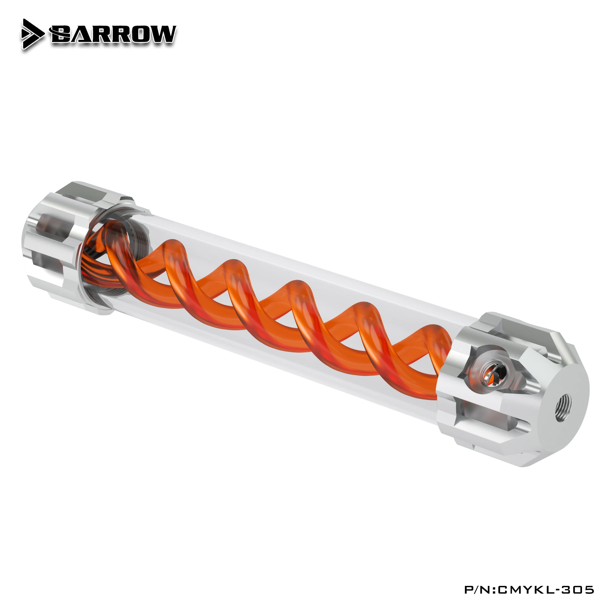 Barrow T-Virus Water Cooling Composite Transparent Reservoir Tank 305mm Multicolor CMYKL-305 view 5