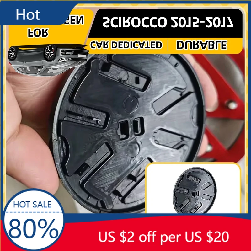 

2026 Новинка для VOLKSWAGEN VW, сменные подстаканники, 110 мм 87 мм, значок передней решетки автомобиля, эмблема заднего багажника, крышка, логотип для scirocco 201