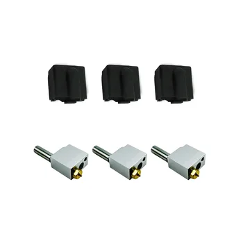 3 סט\חבילה flsun דלתא sr hotend חליפה סופר racer 3d מדפסת אביזר פליז בלוק גרון חום