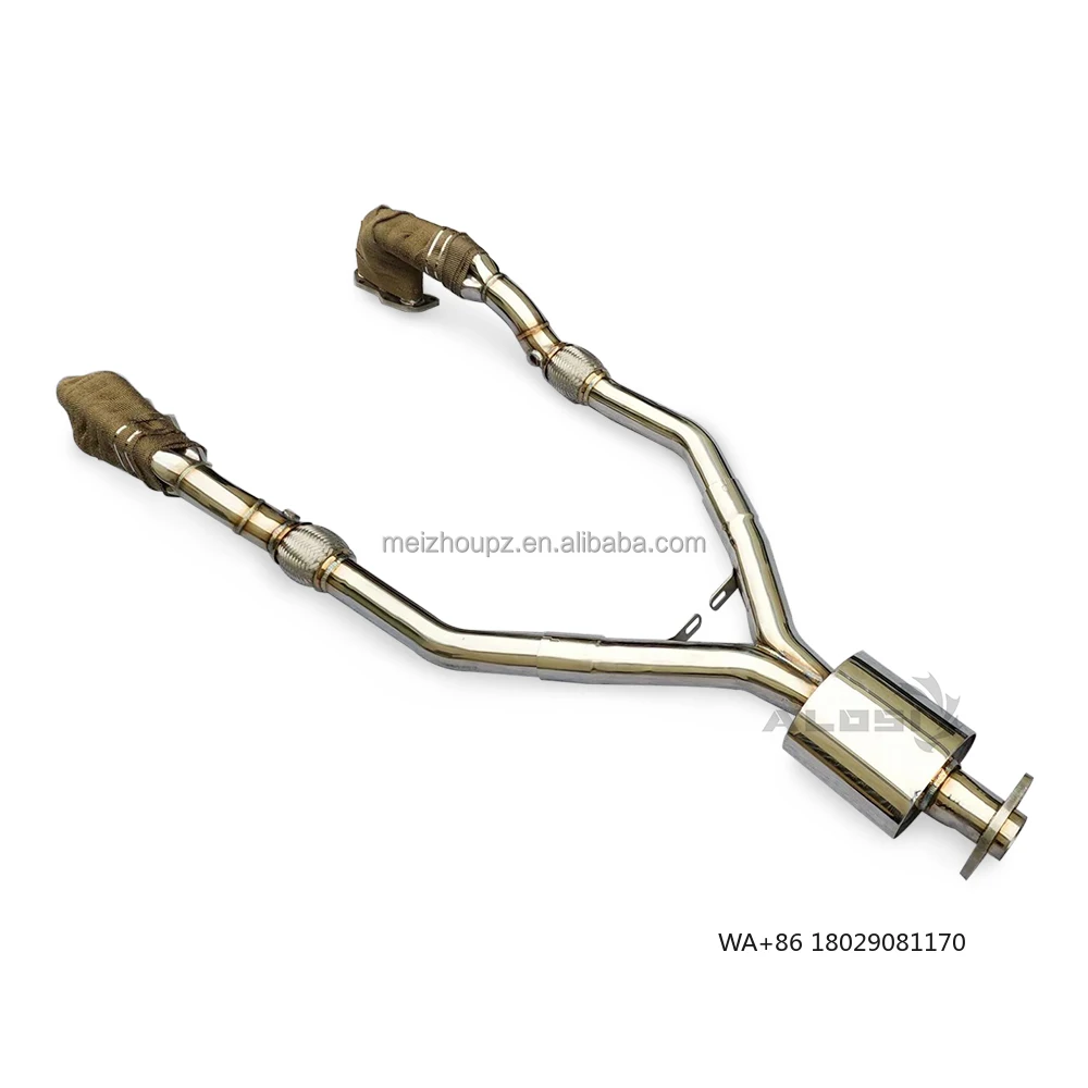 

Exhaust Manifold for Legacy 3.0 2003-2012 Exhaust System Modification and Upgrade with Heat Shield