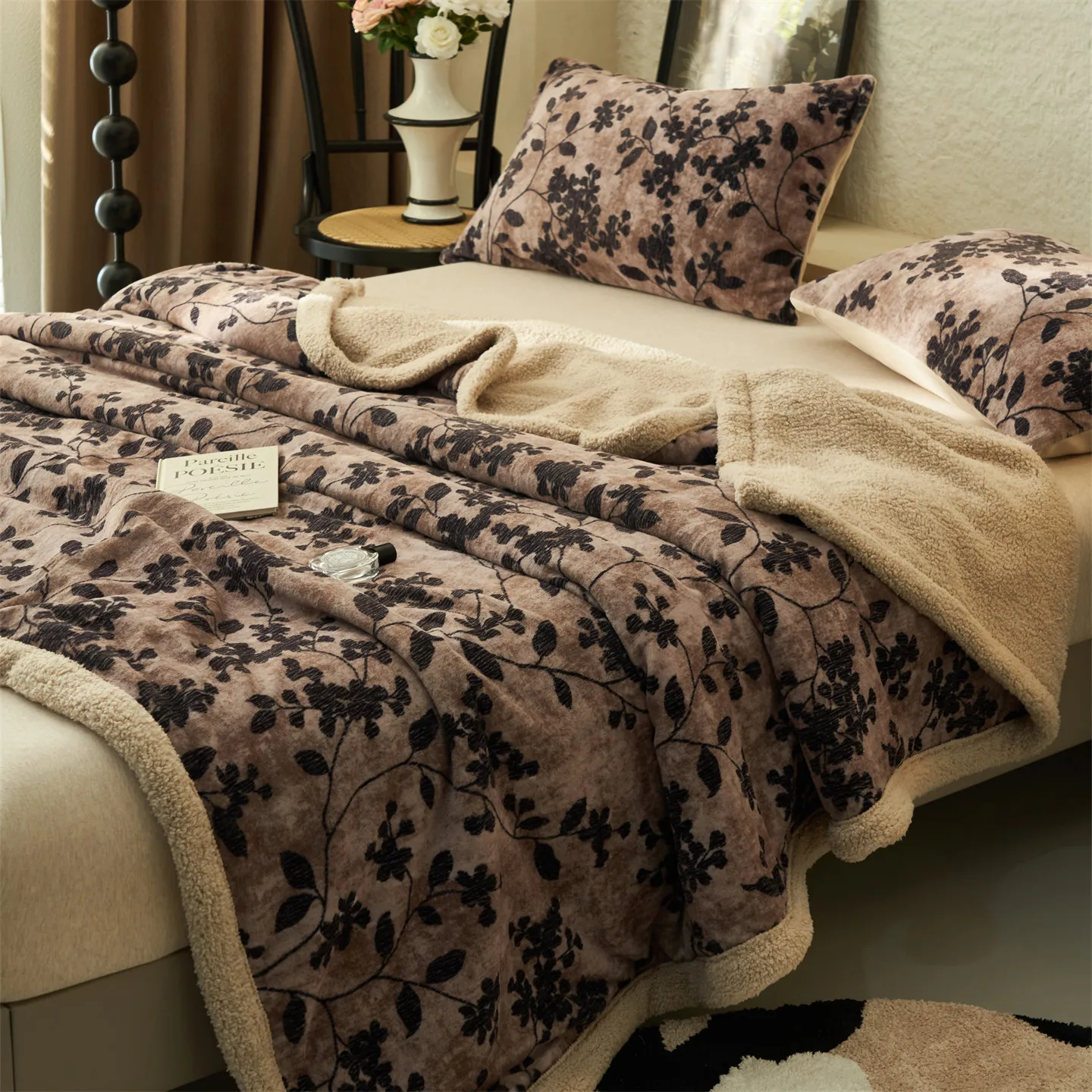 

Утолщенное одеяло, одеяло для дивана, одеяло для сна, ретро-стиль, осеннее и зимнее одеяло для общежития, простое модное теплое одеяло