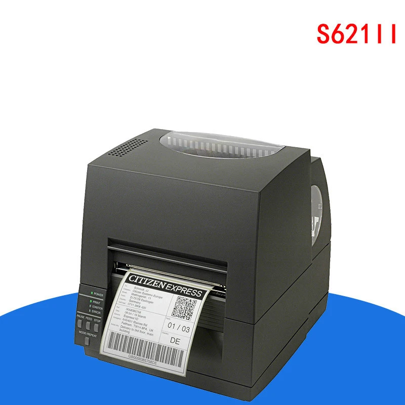 S621II Thermal Label And Barcode Printer 203 DPI Bidirectional Adjustment for Label/Tag Printing