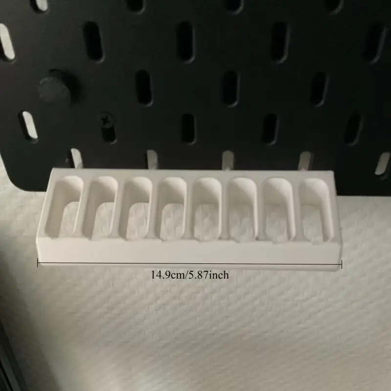 3D Printed Wall-Mounted Pegboard Pliers Holder Organizer, Household Tool Storage Rack, Easy Storage For 8 Pliers Or Other Tools