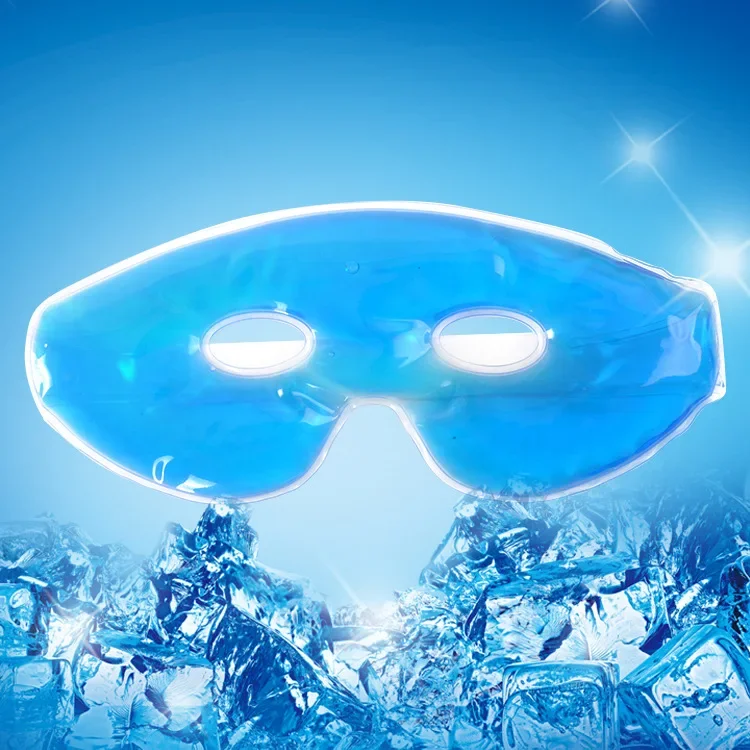 Kühlende Augenmaske gegen Müdigkeit, reduziert Augenringe, kühlende Augenmaske, Schlafmaske, kühlende Augenpflege, entspannendes Gel-Augenpad – Detail 2