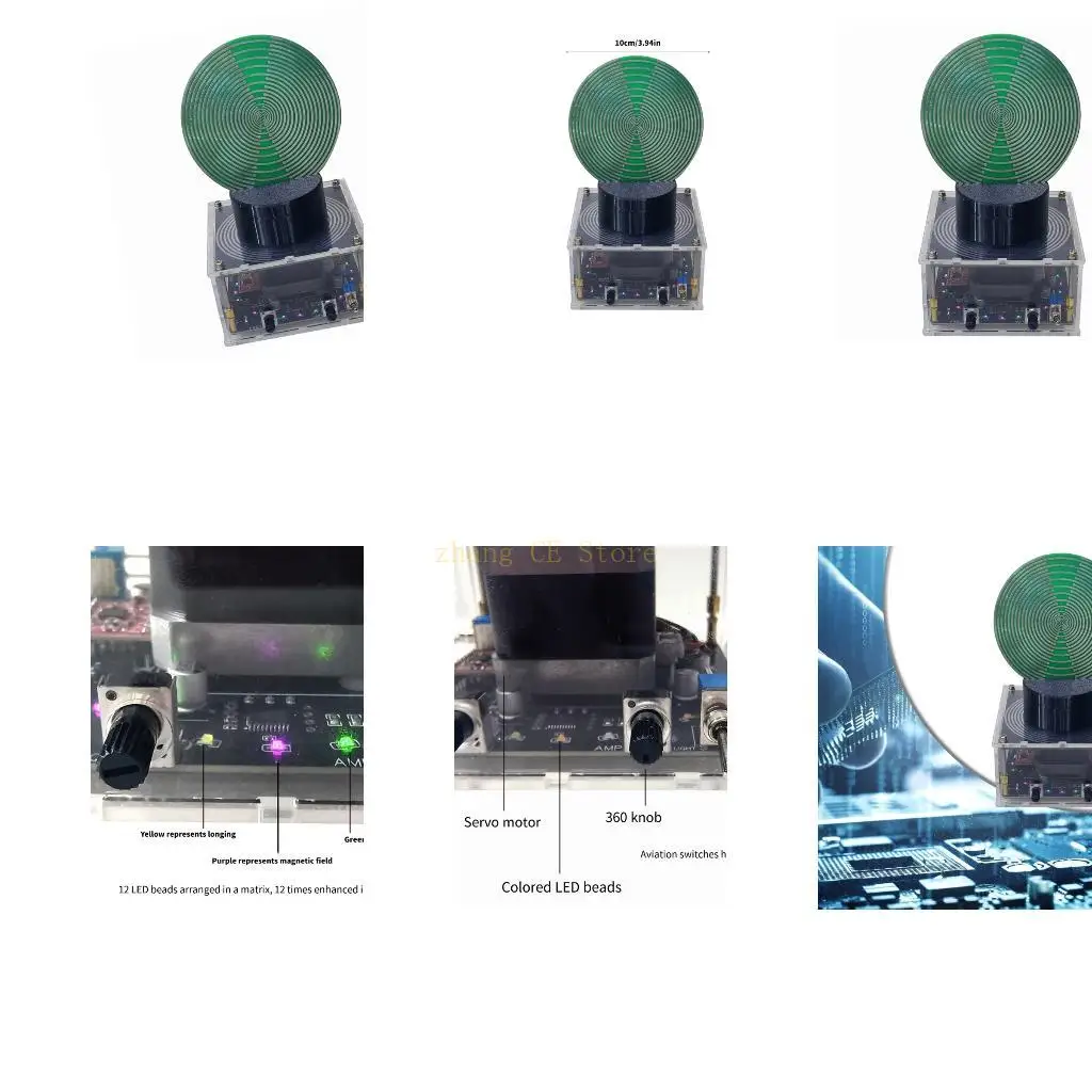 

M5TD Rotating Oscillation Disc with Copper Antennas Frequency Synchronization