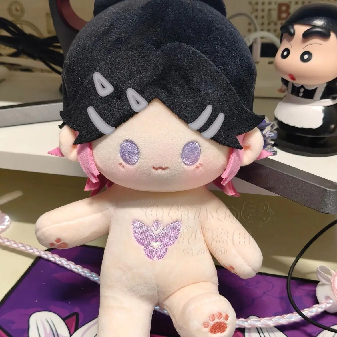 

20cm Valorant Clove Cute Doll Body Dress Up Clothes Plushies Game Plush Stuffed Toys Anime Figures Birthday Gift