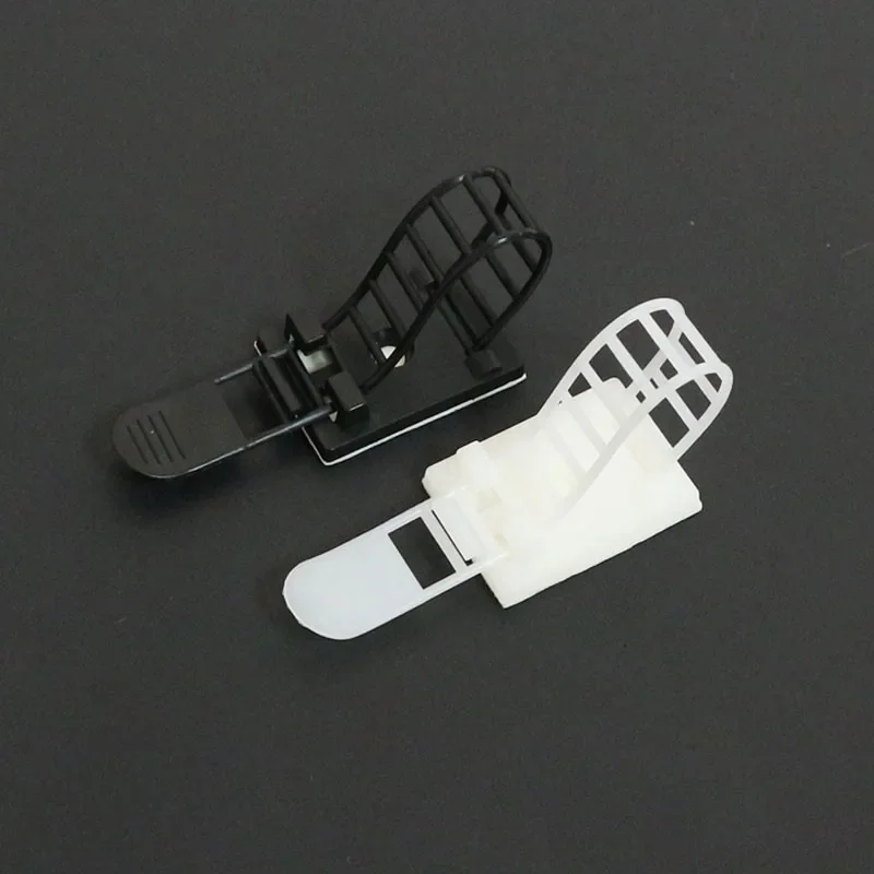 CL-1 CL-2 CL-3 Adjustable Cable Organizer Wire Winder Clip Self Adhesive Mount Wire Clamps Mouse Keyboard Cord Management