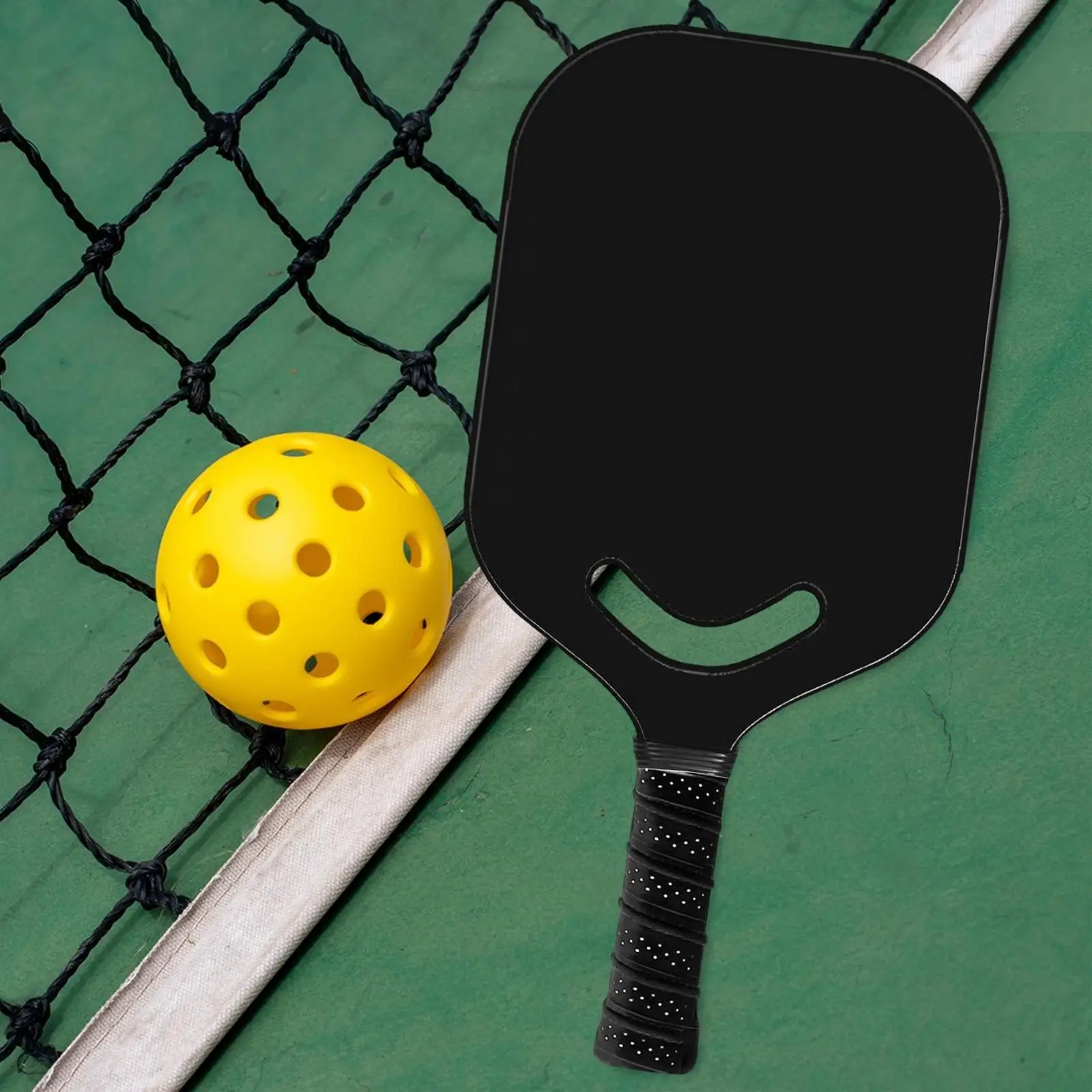 Carbon Fiber Pickleball Racket Paddle, resistente conforto Grip, interior e exterior