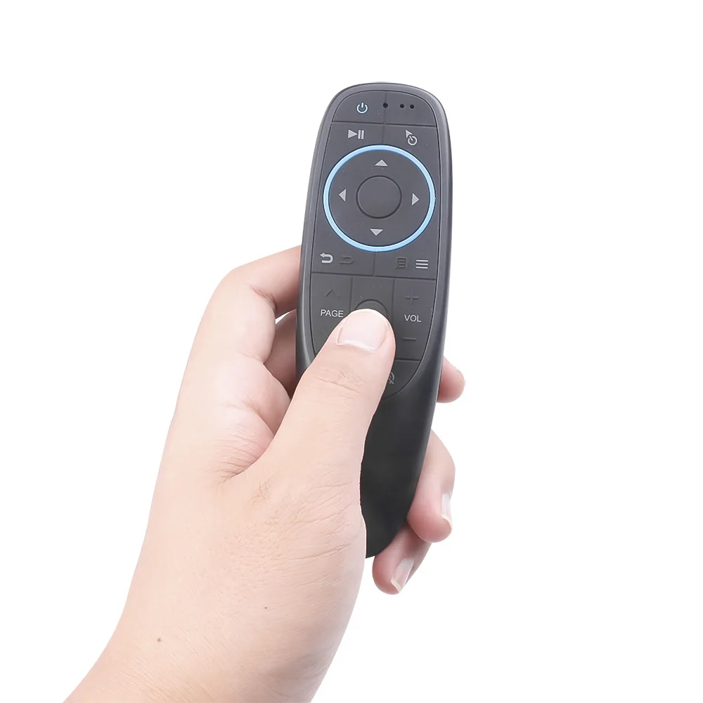 Wireless Air Mouse Voice Remote Control Black G10S/G10BTS 2.4G intelligence Motion Sensing Operation For TV Computer Projectors