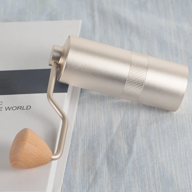 

Manual Coffee Grinders Whisk Spring Backflush Backwashing Lattes Cappuccino Grinder Aluminium Alloy Square Drying Coarse Classic