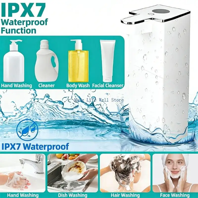  Elegant grasps Off Soap Dispenser With 70mm detecting Distance Waterproof evaluated