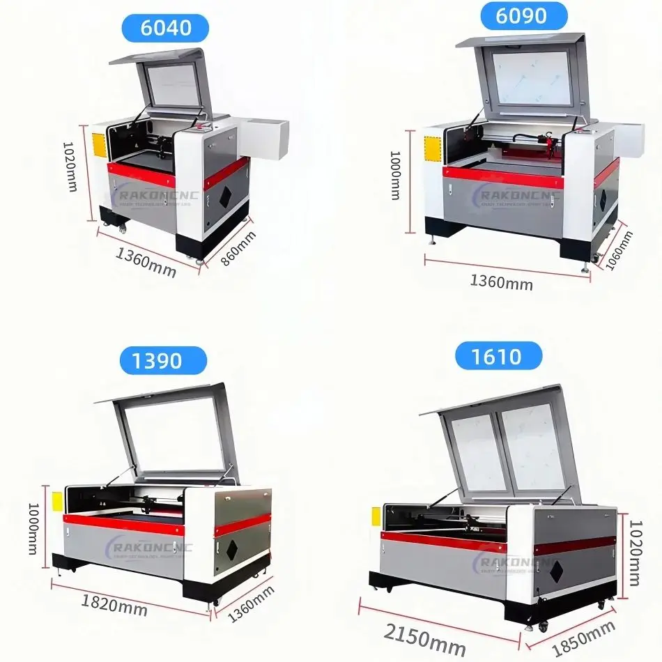 CO2 Lasergraveermachine Automatisch scherpstellen CNC CO2 Lasersnijmachine