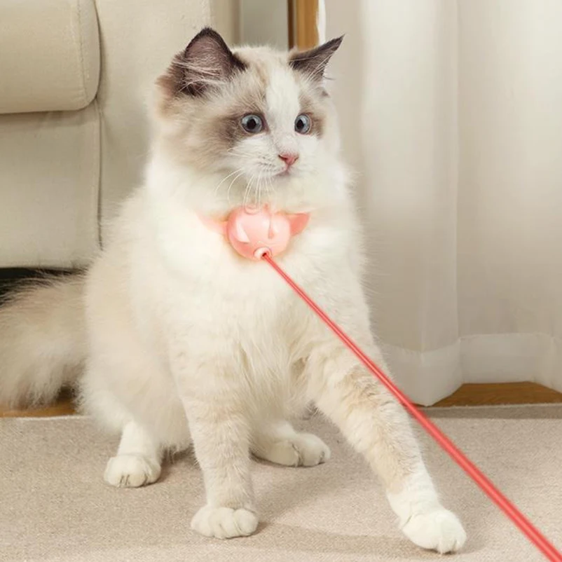 Pet cat toy laser cat-teasing collar cat self-charging Smart infrared laser cat-teasing pen pet supplies