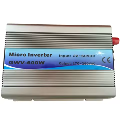 600W Solar PV On Grid Inverter DC11-32V or 22-60V to AC110V/220V 600W Solar Grid Tie Micro Inverter