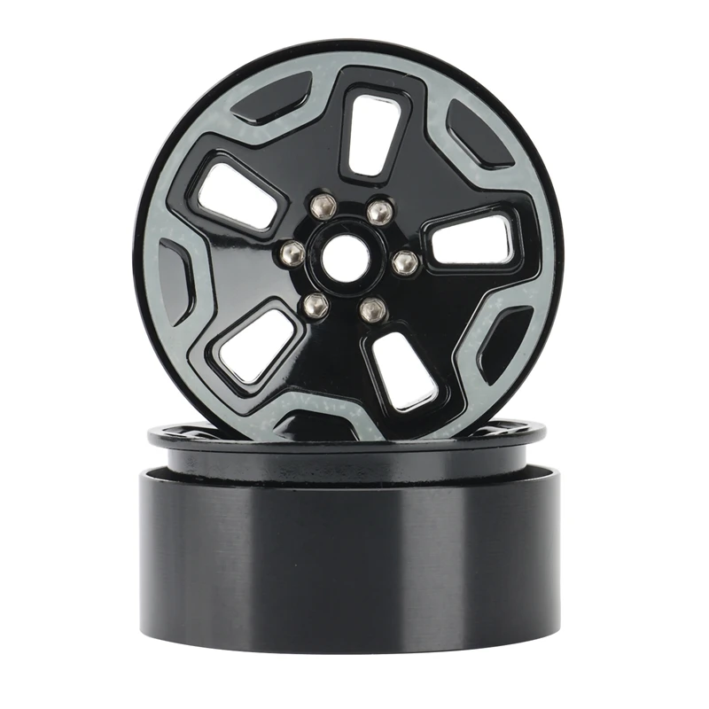 180G Heavy Duty 2.2 Beadlock Wheel Rims Hub For 1/10 RC Crawler Car Axial SCX10 RR10 Wraith Traxxas TRX4 Upgrade Parts