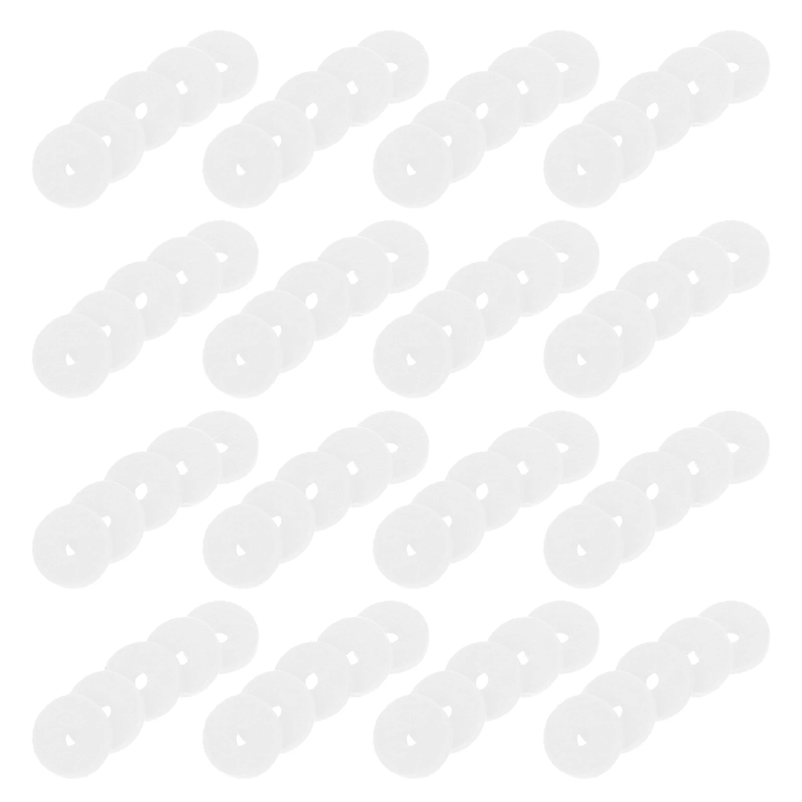 

90pcs Wool Pads Lightweight Standard Size Compatible Drum Sets Regulating Repair Parts Replacement Piano Washers Key Balance