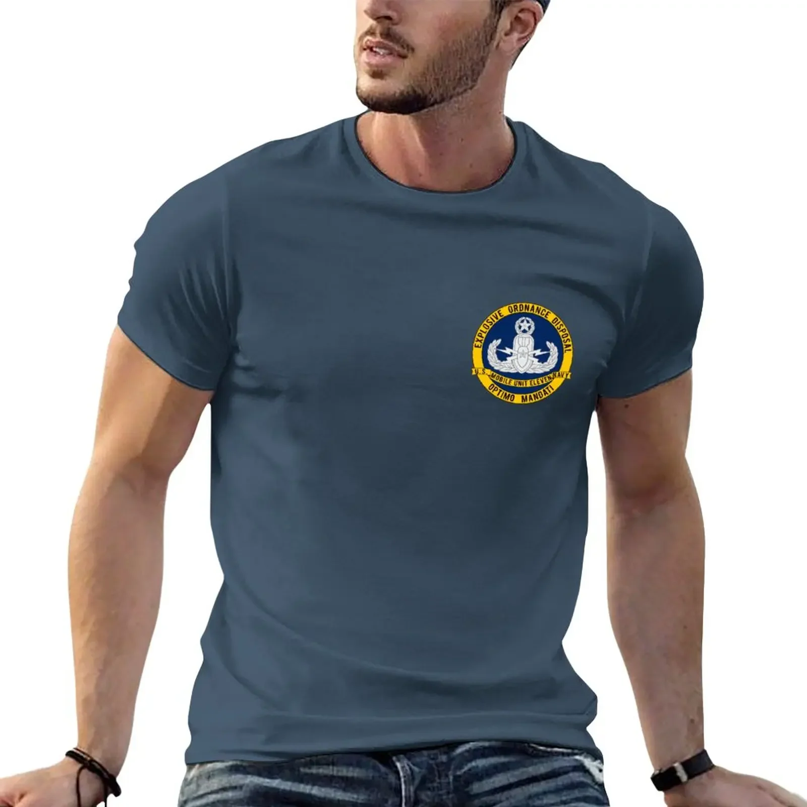 

EOD Mobile Unit 11 T-Shirt vintage clothes blacks heavyweight t shirts for men