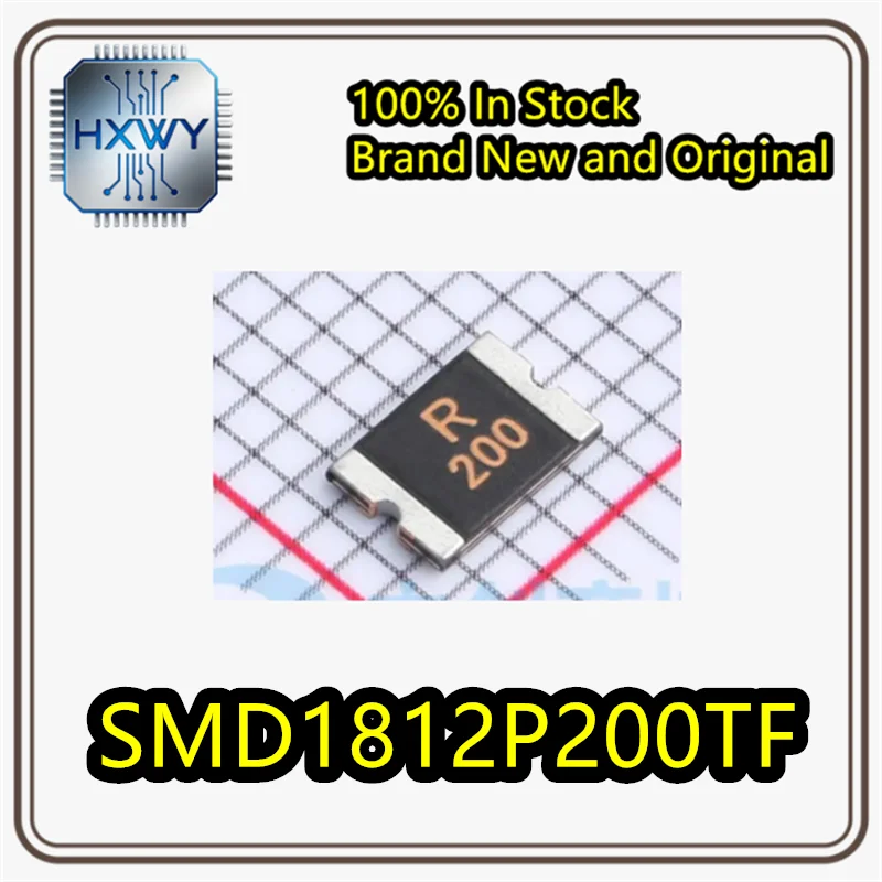 (50/200 pieces) SMD1812P200TF 8V 2A 1812 self-resetting fuse brand new original in stock.