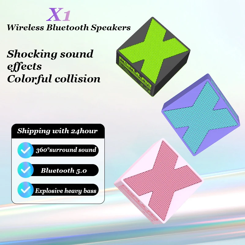 Wireless Bluetooth Speaker, Portable Mini for Home Use, Bluetooth Speaker, Subwoofer, High Volume, Desktop Small Audio Product