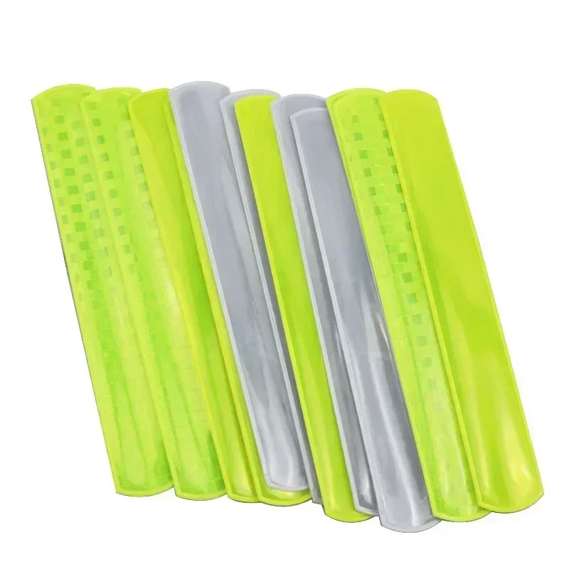 AliExpress 10pcs Bicycle Reflective Strap Safety Leg Pants Ring Shape Reflective Glow Tape Night Sports Jogging Cycling Reflective Arm Band