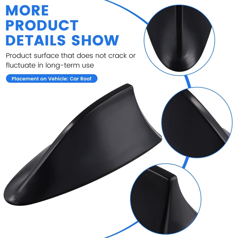 Cangkang antena atap mobil 65209184814, penutup Trim sirip hiu untuk BMW 5 7 Series F10 F18 F01 F02 528I 535I 550I 2010-2016