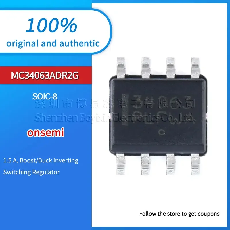 SOIC-8แท้ดั้งเดิมใหม่เอี่ยม MC34063ADR2G