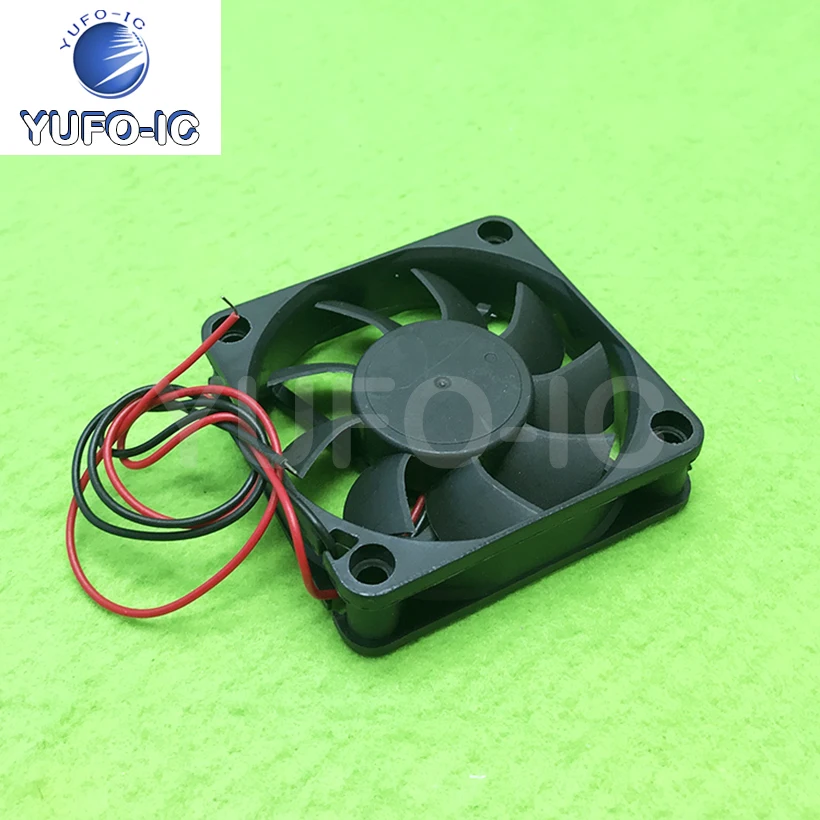 Free Ship 1PCS Cooling Fan 6*6*1.5cm Full Copper Wire 6015 Computer/Case/CPU Cooling Fan 24V 0.15a