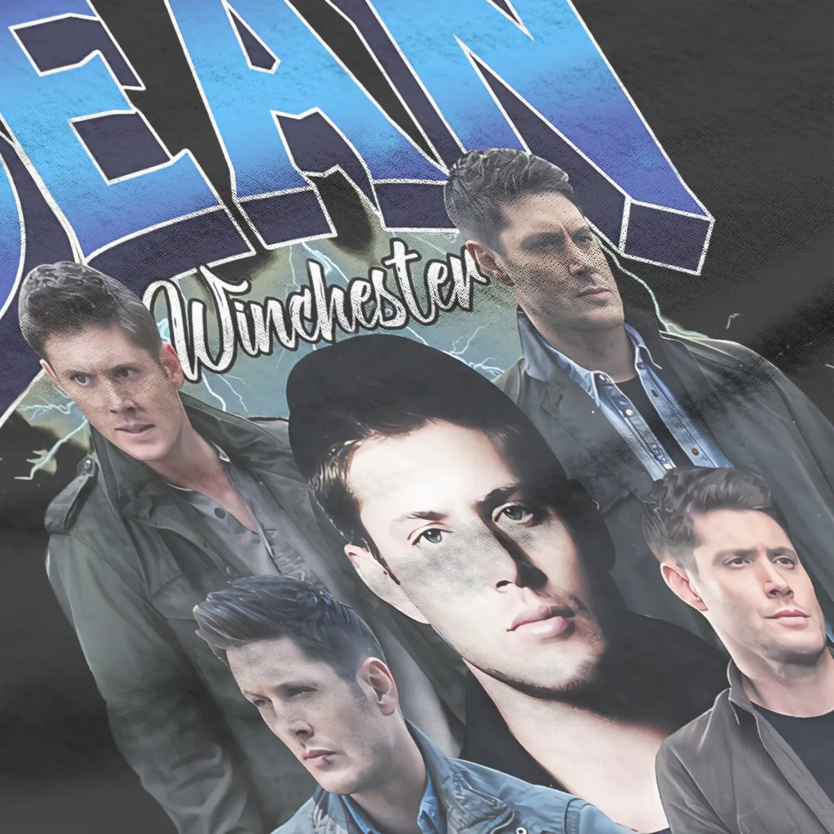 Dean Winchester Quotes Vintage Retro Women Clothing Supernatural TV Graphic Female Tshirts Vintage Gothic Loose Tops Tee